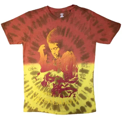 Obrázek produktu pro Jimi Hendrix Electric Ladyland (Wash Collection) Red XL Tričko