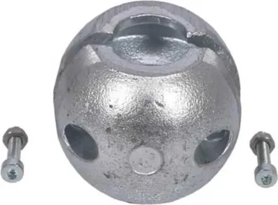 Obrázek produktu pro Super Marine hřídelová matice zinková anoda stříbro 30 mm stříbro 30 mm
