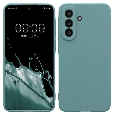 Produktbild von kwmobile Handyhülle für Samsung Galaxy A57 5G Hülle - weiches Handy Silikon Case - Schutzhülle Cover - Arctic Night