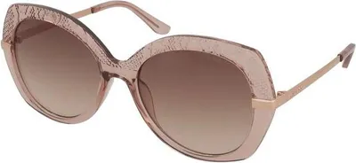 Produktbild von Guess GU00215 Shiny beige 55/18/140 Damen Sonnenbrillen