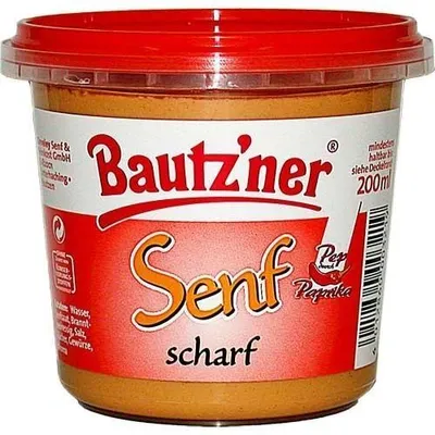 Produktbild von Bautzner Senf scharf (200 ml)
