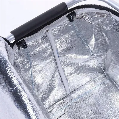 Produktbild von Faltbarer Thermokorb für Einkauf, Picknick 47x27x23cm KP01MORO