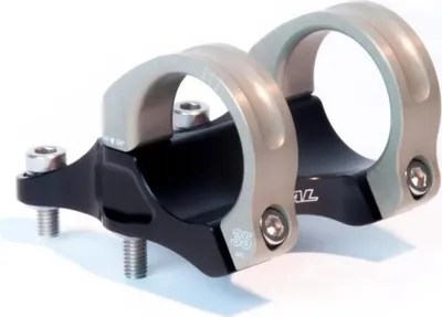 Produktbild von Renthal Integra 35 Mm Fahrradvorbau Schwarz,Silber 50 mm / 10º Schwarz,Silber 50 mm