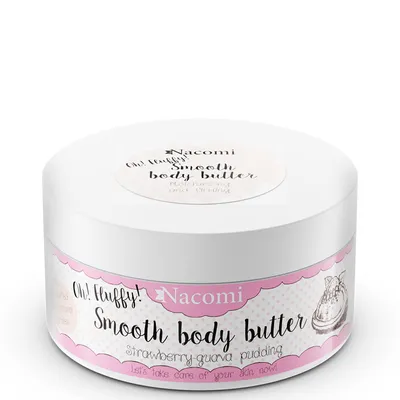 Produktbild von Nacomi Körperbutter Erdbeerpudding mit Guave, 100g