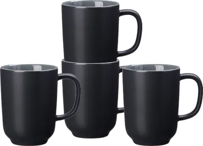 Produktbild von Ritzenhoff & Breker JASPER Kaffeebecher 285 ml 4er Set schwarz