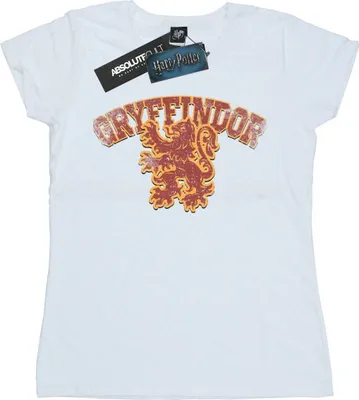 Produktbild von Harry Potter - "Gryffindor" T-Shirt für Damen BI23049 (XL) (Weiß)