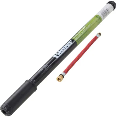 Produktbild von Handluftpumpe mit ausziehbarem Schlauch aus PP & Stahl Ø 22 x 400 mm