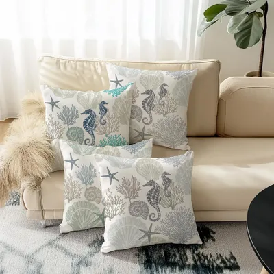 Obrázok produktu pre Poťahy na vankúše, vodeodolné, polyester, 30 x 50 cm, vhodné na vonkajšie použitie