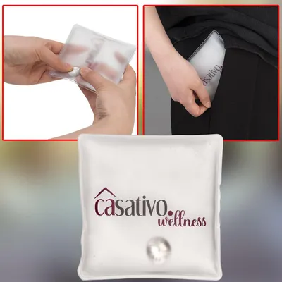 Produktbild von Praktische Handwärmer für kalte Tage, Heatpad bis 50° , wiederverwendbar, Heizpads für unterwegs, ideal für die Jacken- oder Hosentasche