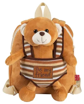 Productafbeelding van Omkeerbare rugzak Benji Bear, 1,6 liter, bruin