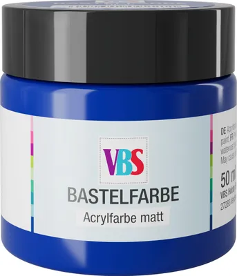 Produktbild von VBS Bastelfarbe, 50 ml Blau