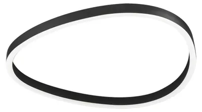 Imagen del producto de Lámpara de techo Ecaris P/M, 50W + 10W LED, 3100-3200 lúmenes, temperatura de color (CCT) 3000K/4000K, regulable, con acabado satinado en aluminio - Gealuce