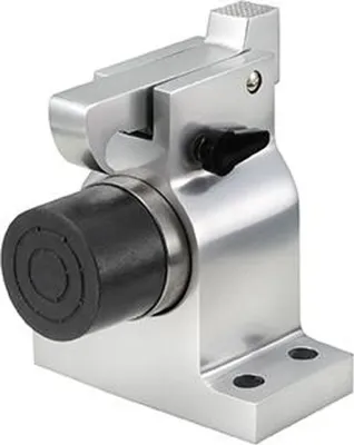 Immagine prodotto di Supporto per porta 1010.02 alluminio laccato argento montaggio a pavimento KWS