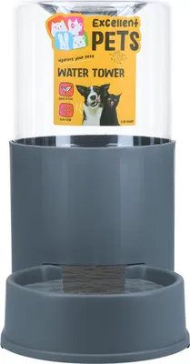 Produktbild von Wasserspender Watertoren 3,8 Liter für Hunde & Katzen, kontinuierliche Wasserversorgung