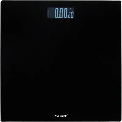 Produktbild von WENKO Personen Waage LCD Körper Digitale Gewicht wiegen Bad WC bis 150 Kg