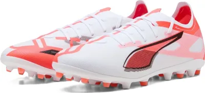 Produktbild von Puma Herren Ultra 5 Match MG Fussballschuhe-108348 77, Farbe:Weiß, Herren Schuhe:40.5