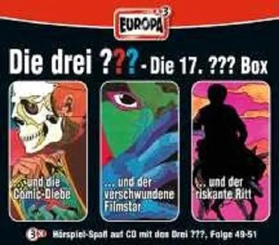 Produktbild von Die drei ??? Box 17. Folgen 49-51 (drei Fragezeichen) 3 CDs