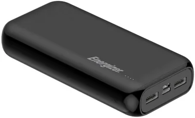 Produktbild von Energizer EUE20010UPP_BK_MK Energizer Max UE20010 2000mAh Type-C & Micro USB Port Powerbank Schwarz Power Bank