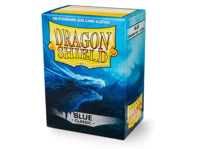 Imagen del producto de 100 Bustine Protettive Dragon Shield - Misura Standard - Blu  (Edición alemana) – Fundas protectoras – Arcane Tinmen ApS