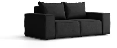 Zdjęcie produktu dla Sofa ogrodowa Garden, 2-osobowa, czarny (01)