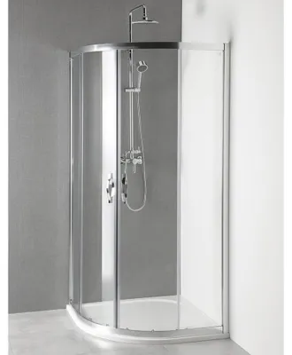 Obrázek produktu pro Čtvrtkruhový sprchový kout 900x900x1900mm, čiré sklo