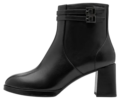 Imagen del producto de Botas de cuero con tacón