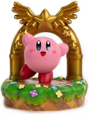 Produktbild von Kirby PVC Statue Kirby und die Tortür 24 cm