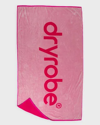 Produktbild von DRYROBE Strand Handtuch Pink