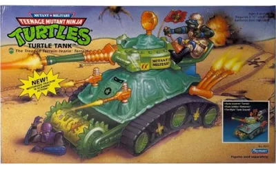 Produktbild von Teenage Mutant Ninja Turtles Fahrzeug Turtle Tank heo EU Exclusive 25 cm