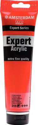 Productafbeelding van Amsterdam Expert Acrylverf in tube, 150 ml - Pyrrolrood 315