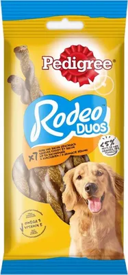 Obrázek produktu pro Pedigree Rodeo Duos Bacon/Turkey 123G