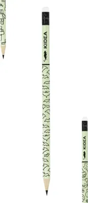 Produktbild von Kidea leuchtender Bleistift mit Radiergummi