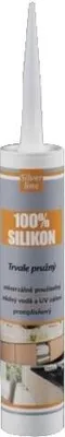 Obrázek produktu pro Silikon univerzální 100% 280ml bílá SILVER LINE
