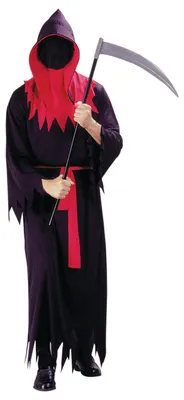 Produktbild von Horror Halloween Karnevall Kostüm Phantom Sensenmann Erwachsene, Größe:XXXL