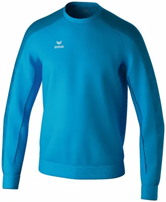 Produktbild von Erima Evo Star Sweatshirt Curaçao/Mykonos