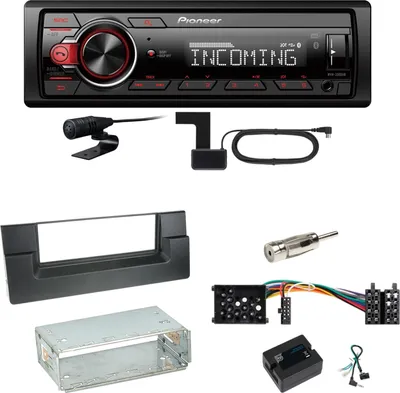 Produktbild von Pioneer MVH-330DAB Bluetooth Digitalradio Einbauset für BMW 5er E39 bis 09/2000