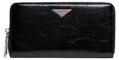 Image de REPLAY porte-monnaie Zip Around Wallet Black noir