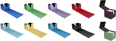 Produktbild von Ultra Pro - Vivid Alcove Edge - Deckbox, Farbe:Black