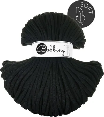 Produktbild von Bobbiny Jumbo 8 mm 100 m Black Schnur
