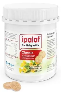 Obrázok produktu pre Ipalat pastilky do hrdla classic 400 ks