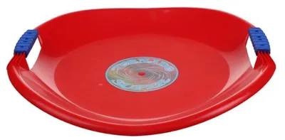 Image de Plaque de luge Tornado Super Plastkon 56 Cm rouge