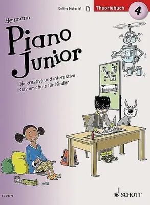 Produktbild von Piano Junior: Theoriebuch 4