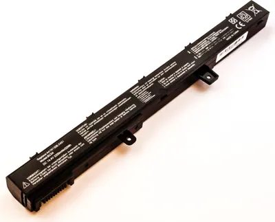 Produktbild von Akku für Asus F551MAV-SX551H Li-Ion 14,4 Volt 2200 mAh schwarz.