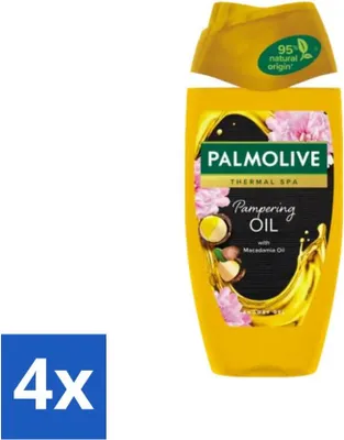 Produktbild von Palmolive - Thermal Spa - Duschgel - Verwöhnöl - Macadamia - 250 ml - Vorteilspack - 4 Stücke