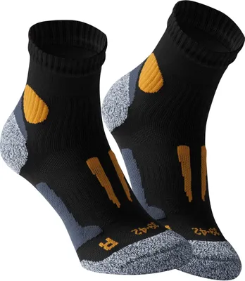 Produktbild von Stark Soul® Quarter Lauf- & Funktionssocken 2 Paar 43-46 schwarz/orange