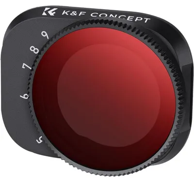 Image de Filtre ND variable ND32-ND512 pour DJI Mini 3 Pro / Mini 3, réglage de l'ouverture de 5 à 9 diaphragmes