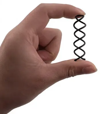 Produktbild von CHPN - Haarnadel - Twist - Spiralhaarnadel - Haarstyling - Haarwerkzeug - Volumen - Styling - Ohne Gummiband - Schwanz - Einen Dutt machen - Schwarz - 2 Stück