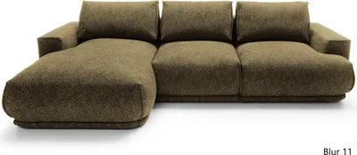 Produktbild von Ecksofa - Eckcouch L-Form, Sofa Couch, mit Schlaffunktion, Bettkasten, Kissen, Polstermöbel, Divo II Grün LINKS, Blur 11
