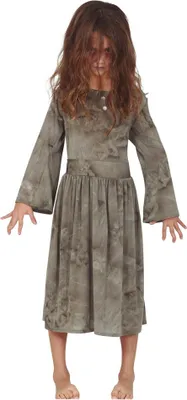 Produktbild von Gespenstisches Geistermädchen Kinderkostüm für Halloween Größe: L / 7-9 Jahre