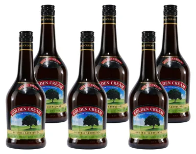 Produktbild von Golden Cream Sahnelikör (6 x 0,7L)